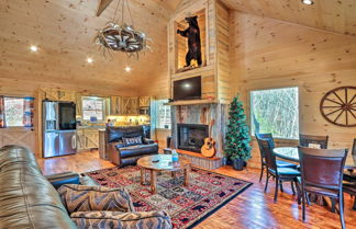 Photo 1 - Luxury Cabin Vacation Rental in Mineral Bluff