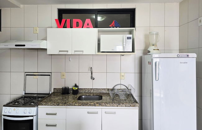 Apartamento na Ponta Verde, WiFi Rápida e Piscina no topo - Foto 7