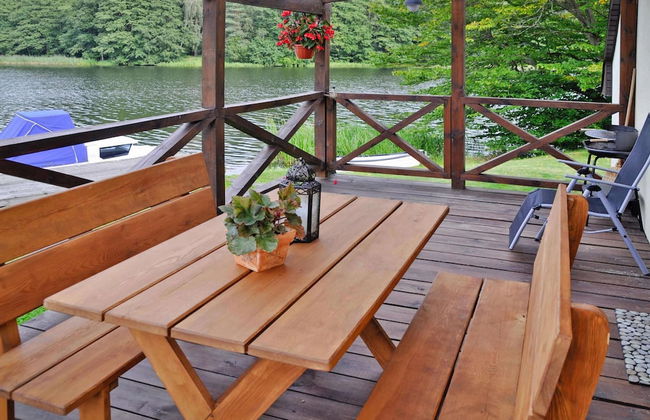 Holiday House by the Lake With a Fireplace - Foto 33