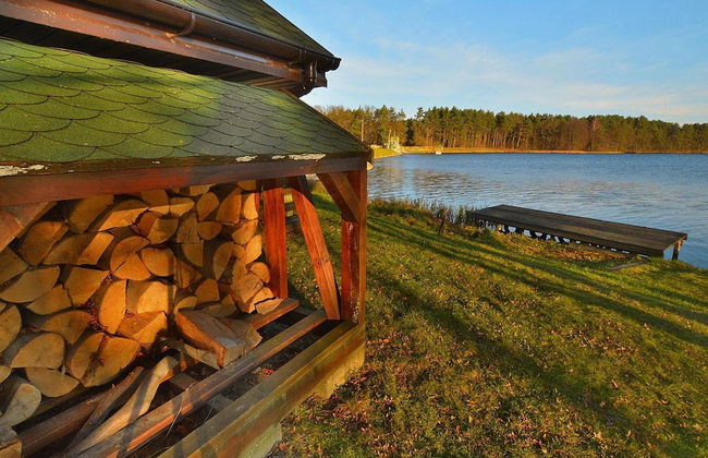 Holiday House by the Lake With a Fireplace - Foto 55