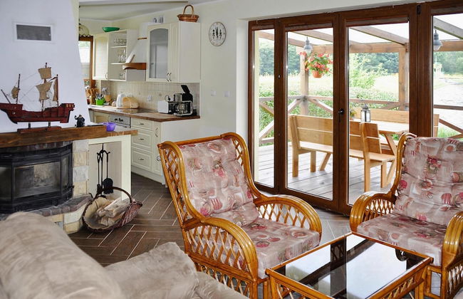 Holiday House by the Lake With a Fireplace - Foto 26
