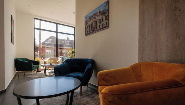 Sitzecke in der Lobby