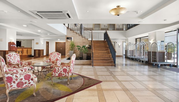 Sitzecke in der Lobby