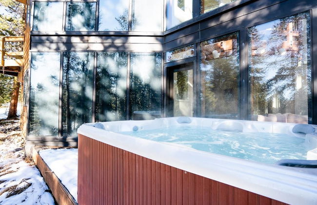 The Atrium Haven Winter Park Cabin Hot Tub - Foto 21