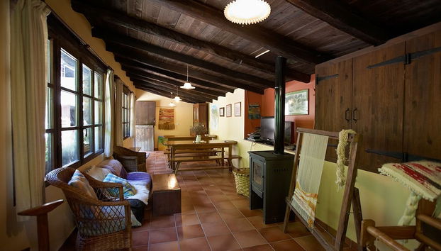 Coin salon dans le hall