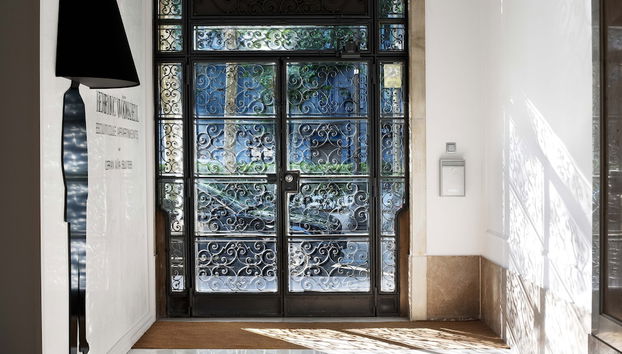 Interior entrance
