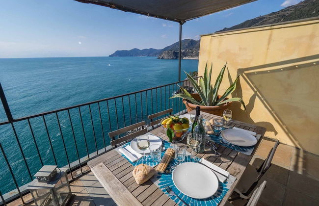 La Lampara Sea View Terrace Apartment With AC - Foto 18