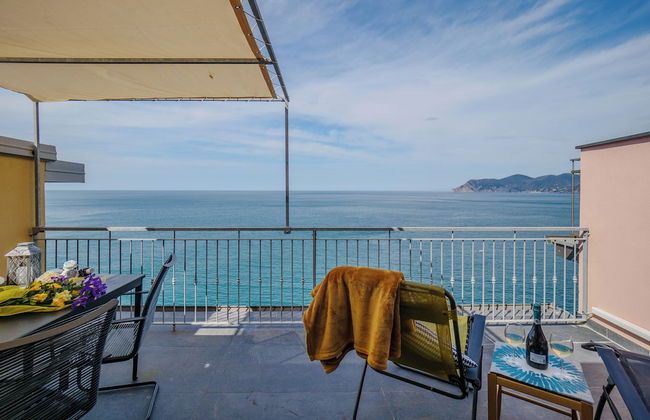 La Lampara Sea View Terrace Apartment With AC - Foto 21