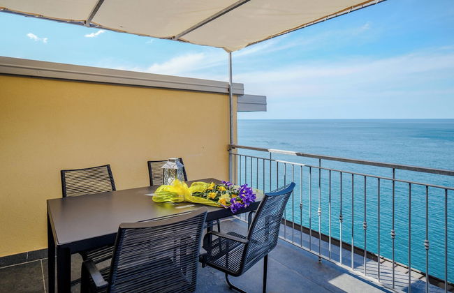 La Lampara Sea View Terrace Apartment With AC - Foto 22