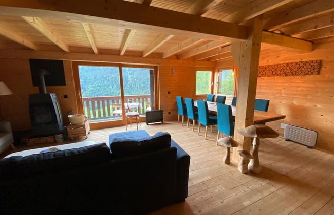 Chalet in Rossiniere Near Glacier & Lake - Foto 19