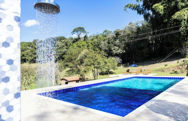 Sitio Natureza piscina e churrasqueira - Foto 1