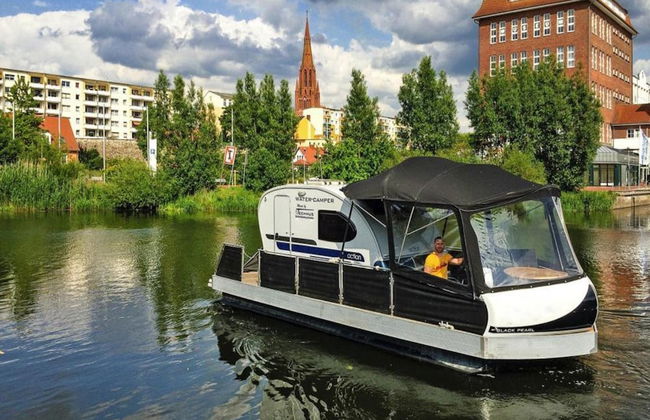 Hausboot auf der Peene, Demmin - Foto 4