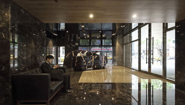 Sitzecke in der Lobby