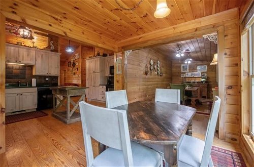 Photo 14 - Underlook Cabin-secluded Cabin With Wifi Large Deck Gas Grill Wood Fireplace