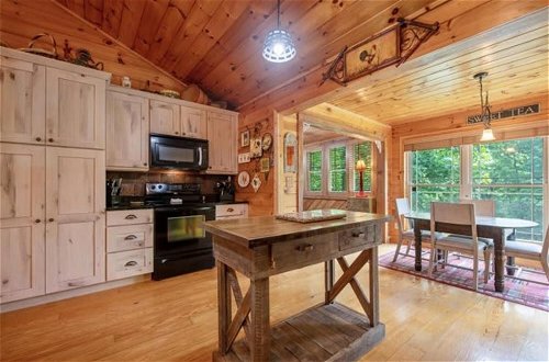 Photo 11 - Underlook Cabin-secluded Cabin With Wifi Large Deck Gas Grill Wood Fireplace