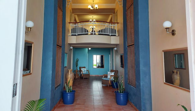 Sala de estar do lobby