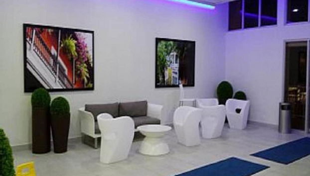 Sitzecke in der Lobby