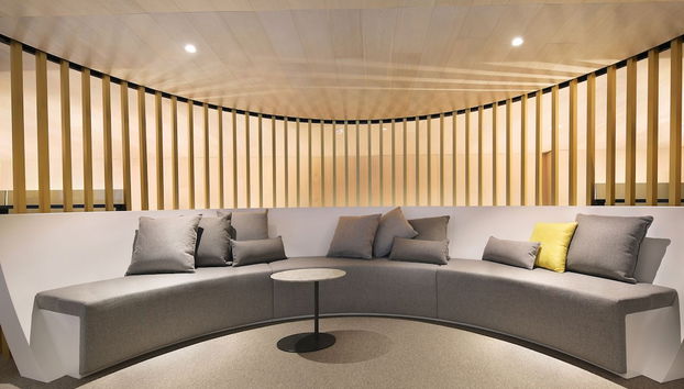 Sala de estar do lobby