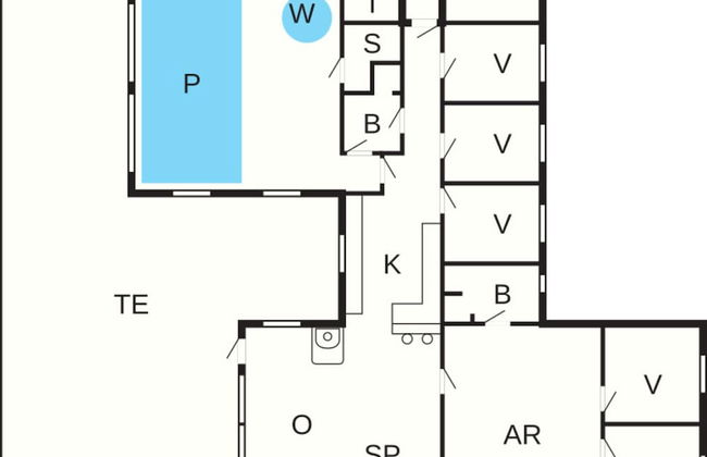 Pleasant Holiday Home in Vaggerlose near Sea - Foto 2