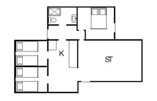 Photo 2 - 6 Person Holiday Home in Hemmet