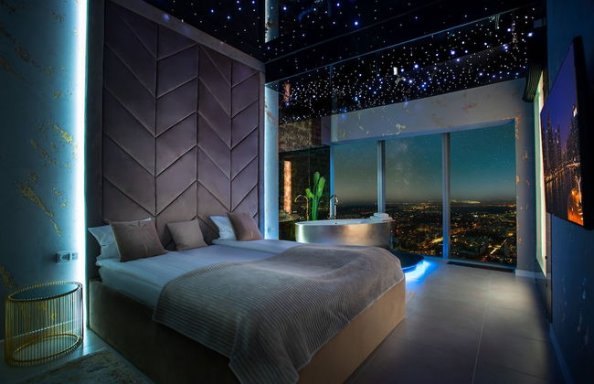 Apartments in Sky Tower with Bathtub near the window - Foto 27