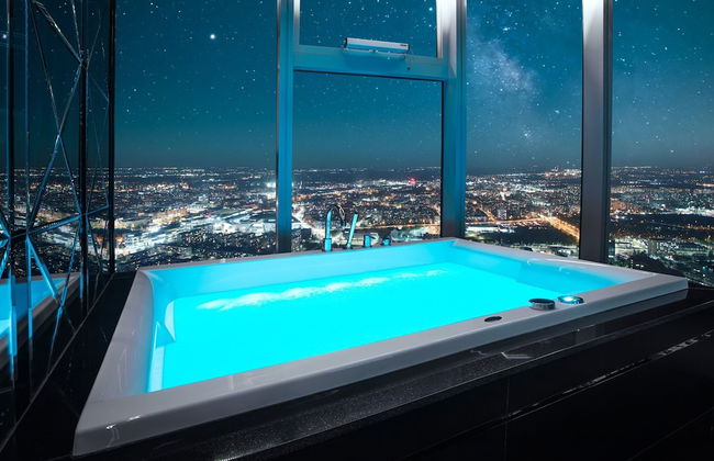 Apartments in Sky Tower with Bathtub near the window - Foto 30