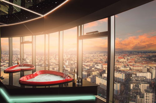 Photo 36 - Apartments in Sky Tower with Bathtub near the window