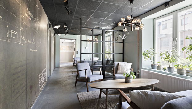 Sitzecke in der Lobby
