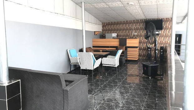 Sitzecke in der Lobby