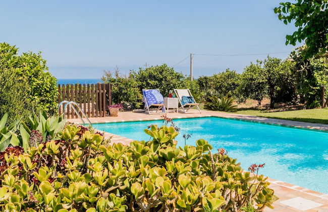 Authentic Sicilian Charm With Pool, Sea View, Parking & Wifi - Photo 49