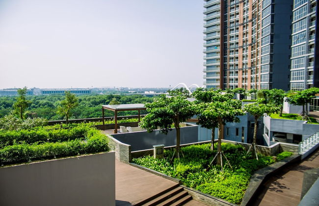Fancy And Nice Studio At Gold Coast Apartment - Foto 13