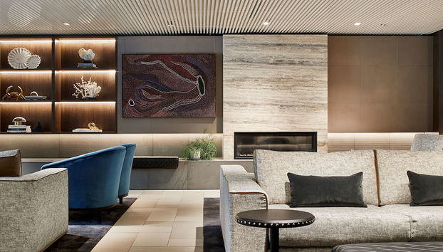 Sitzecke in der Lobby
