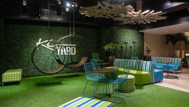 Sala de estar do lobby