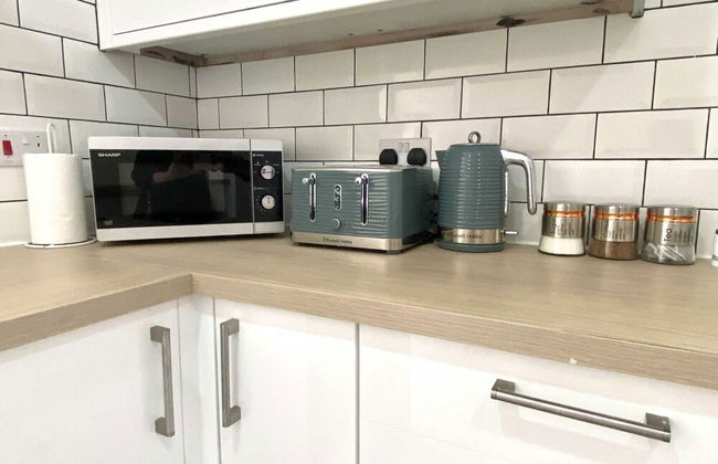 2 Bed Town Centre Free Park Wi-Fi Garden - Foto 11