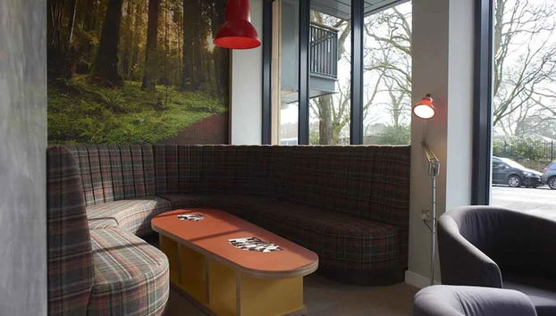 Sitzecke in der Lobby