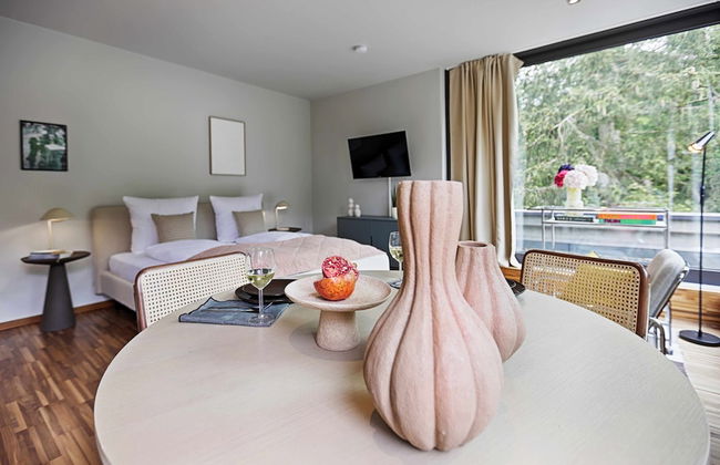 homie stay Architektenapartments im Grünen mit Blick auf die Würzburger Innenstadt - Foto 4