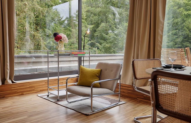 homie stay Architektenapartments im Grünen mit Blick auf die Würzburger Innenstadt - Foto 13