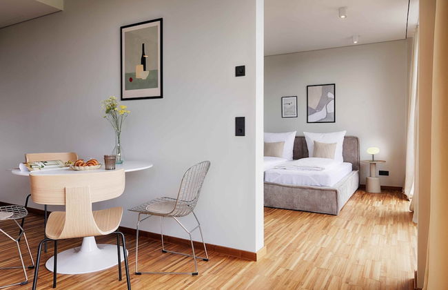 homie stay Architektenapartments im Grünen mit Blick auf die Würzburger Innenstadt - Foto 2
