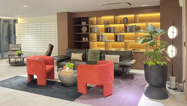Sitzecke in der Lobby