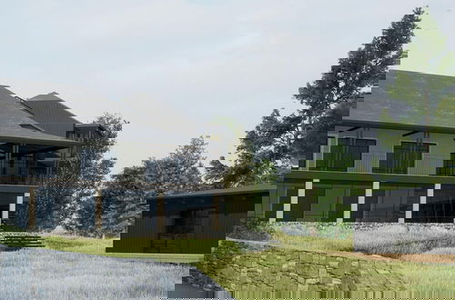 Foto 30 - Beautiful Lodge With Sauna in a Natural Resort