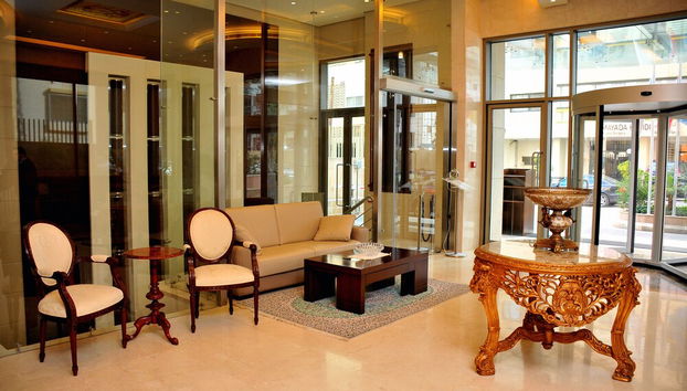 Sitzecke in der Lobby