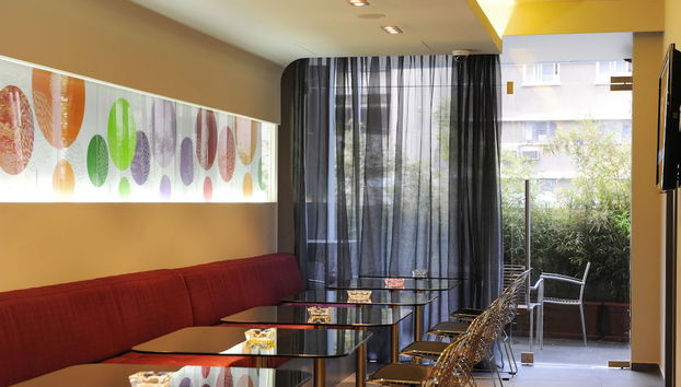 Sala de estar do lobby
