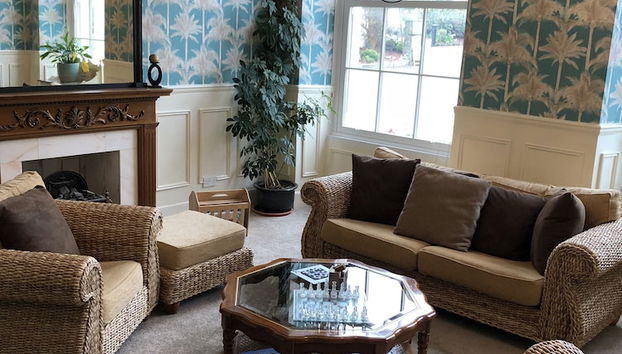 Sitzecke in der Lobby