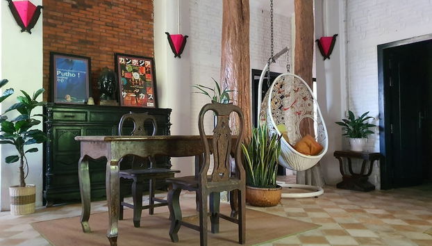 Sitzecke in der Lobby