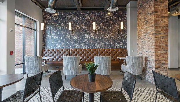 Sitzecke in der Lobby