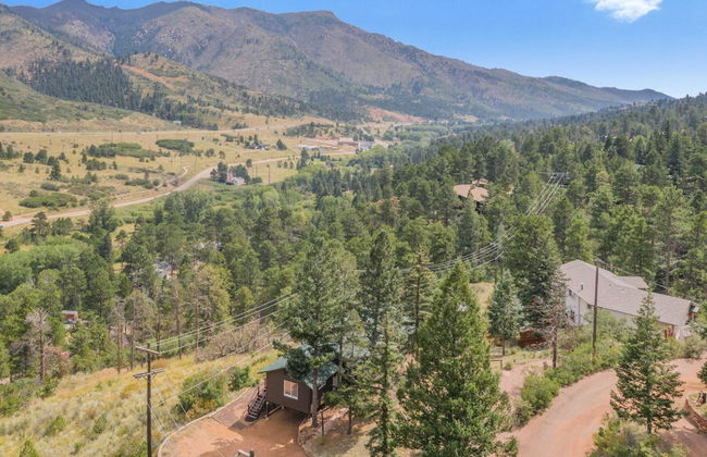 3BD Cowboy Cabin Pikes Peak Mountain Log Cabin - Foto 28