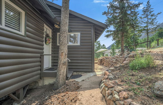 3BD Cowboy Cabin Pikes Peak Mountain Log Cabin - Foto 45