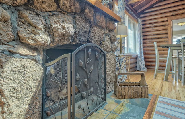 3BD Cowboy Cabin Pikes Peak Mountain Log Cabin - Foto 34