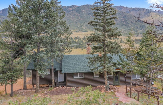 3BD Cowboy Cabin Pikes Peak Mountain Log Cabin - Foto 54