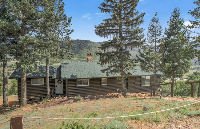 3BD Cowboy Cabin Pikes Peak Mountain Log Cabin - Foto 51